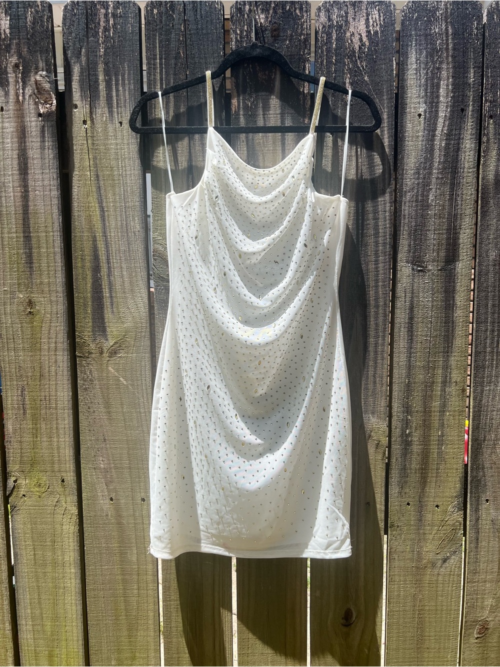 iris White Windsor style dress
